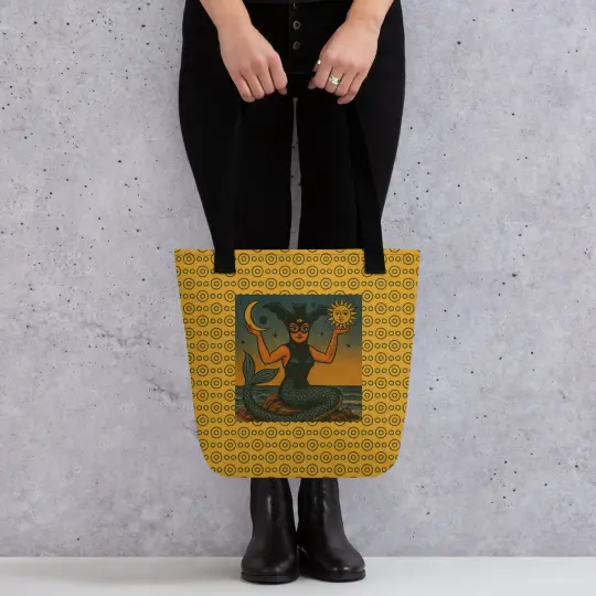 La Sirena Tote Bag | Choose From 3 Different Strap Colors