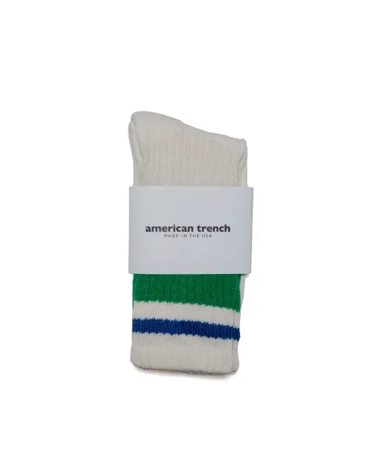 American Trench The Retro Stripe Kelly Green/Royal