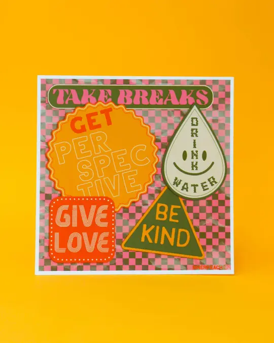 "Sticker" Print.