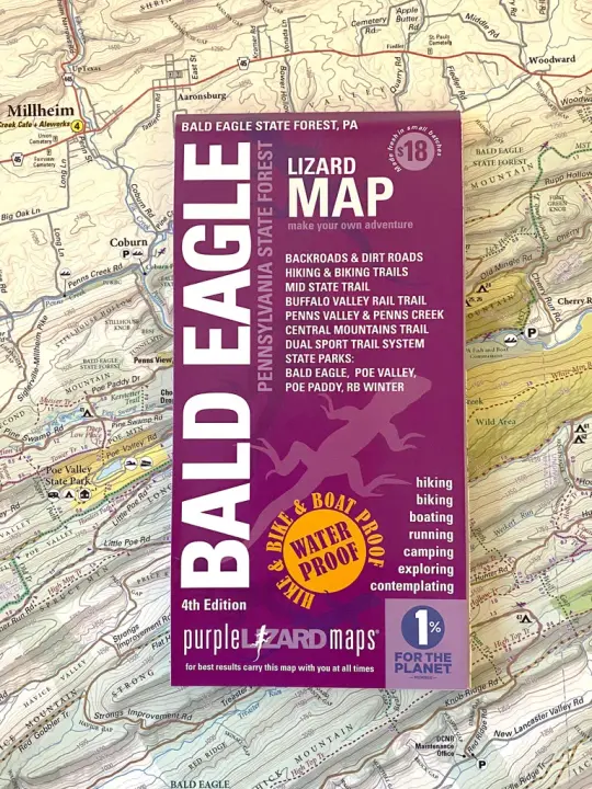 Purple Lizard Maps - Bald Eagle
