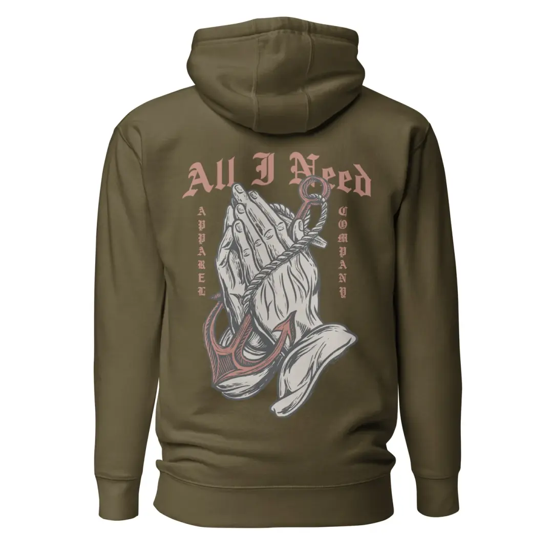 Praying hands Unisex Hoodie