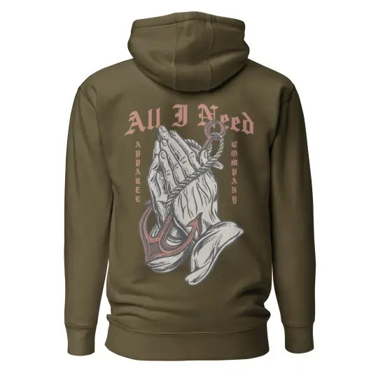 Praying hands Unisex Hoodie