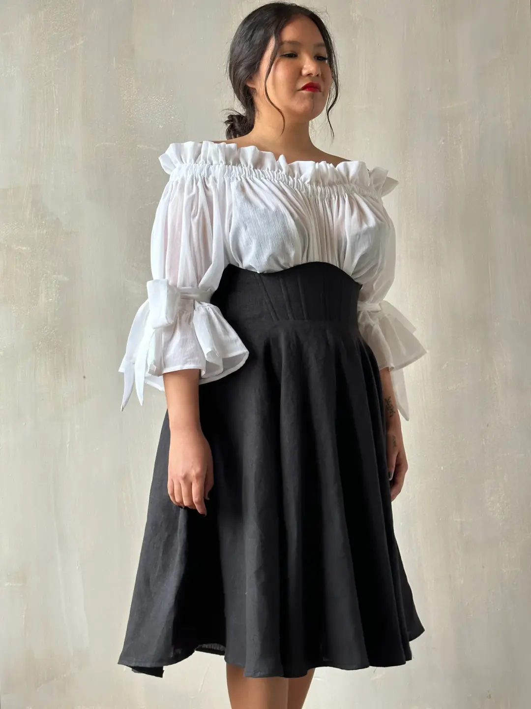 Corset Waist Skirt