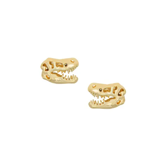 T-Rex Skull Studs