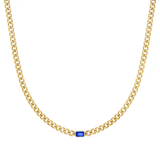 Dione Necklace - Blue