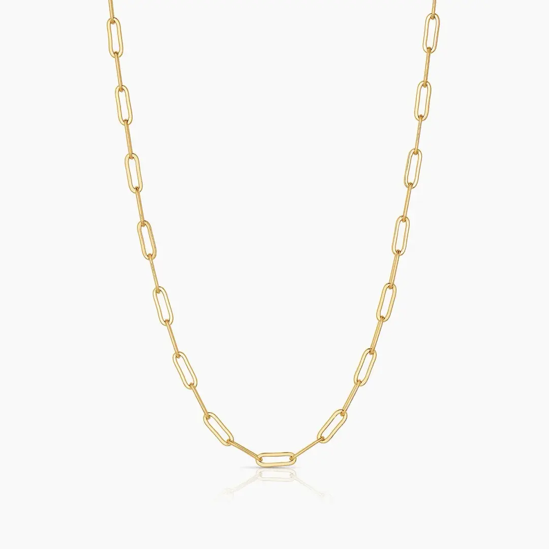 Thatch Jewelry paperclip Finn Necklace | 18"