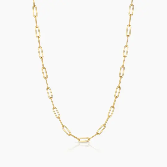 Thatch Jewelry paperclip Finn Necklace | 18"