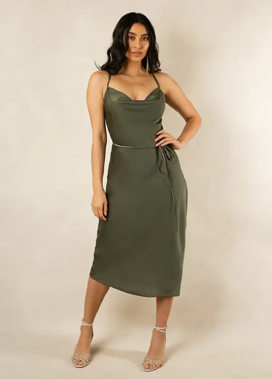 Amanda Dress in Sage