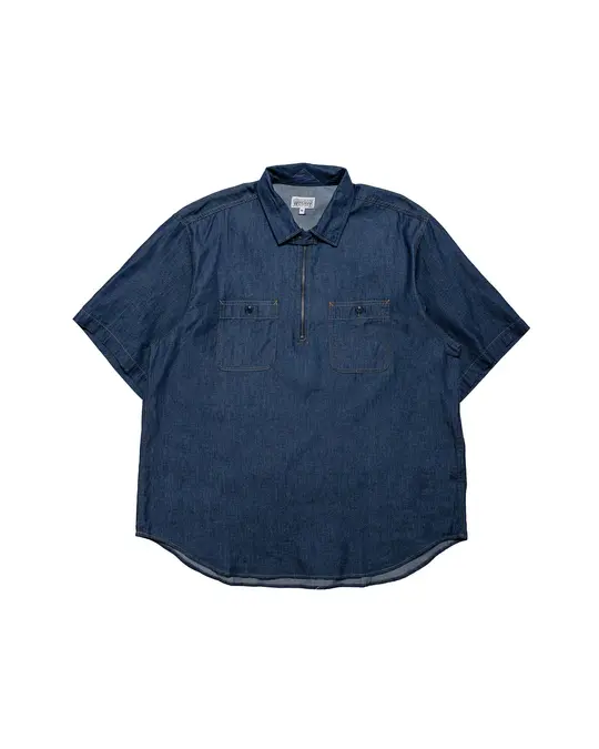 Engineered Garments Workaday Spinnaker Shirt Indigo 4.5oz Denim Shirting