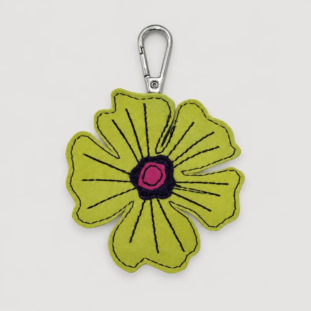 the leather poppy bag charm 41-of-70