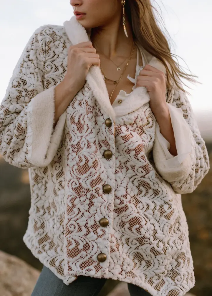 Quinara Jacket in Ecru