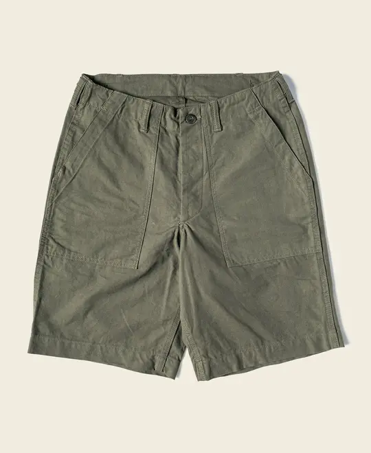 Vietnam War OG-107 Fatigue Utility Shorts - Olive
