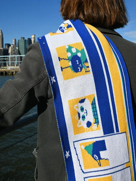 "The Passengers" Jumbo scarf
