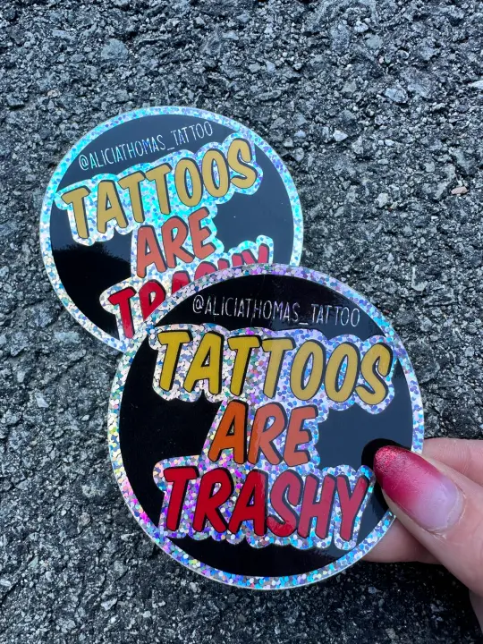 Come get tattooed STICKER