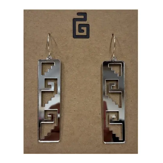 mitla I / acrylic / silver