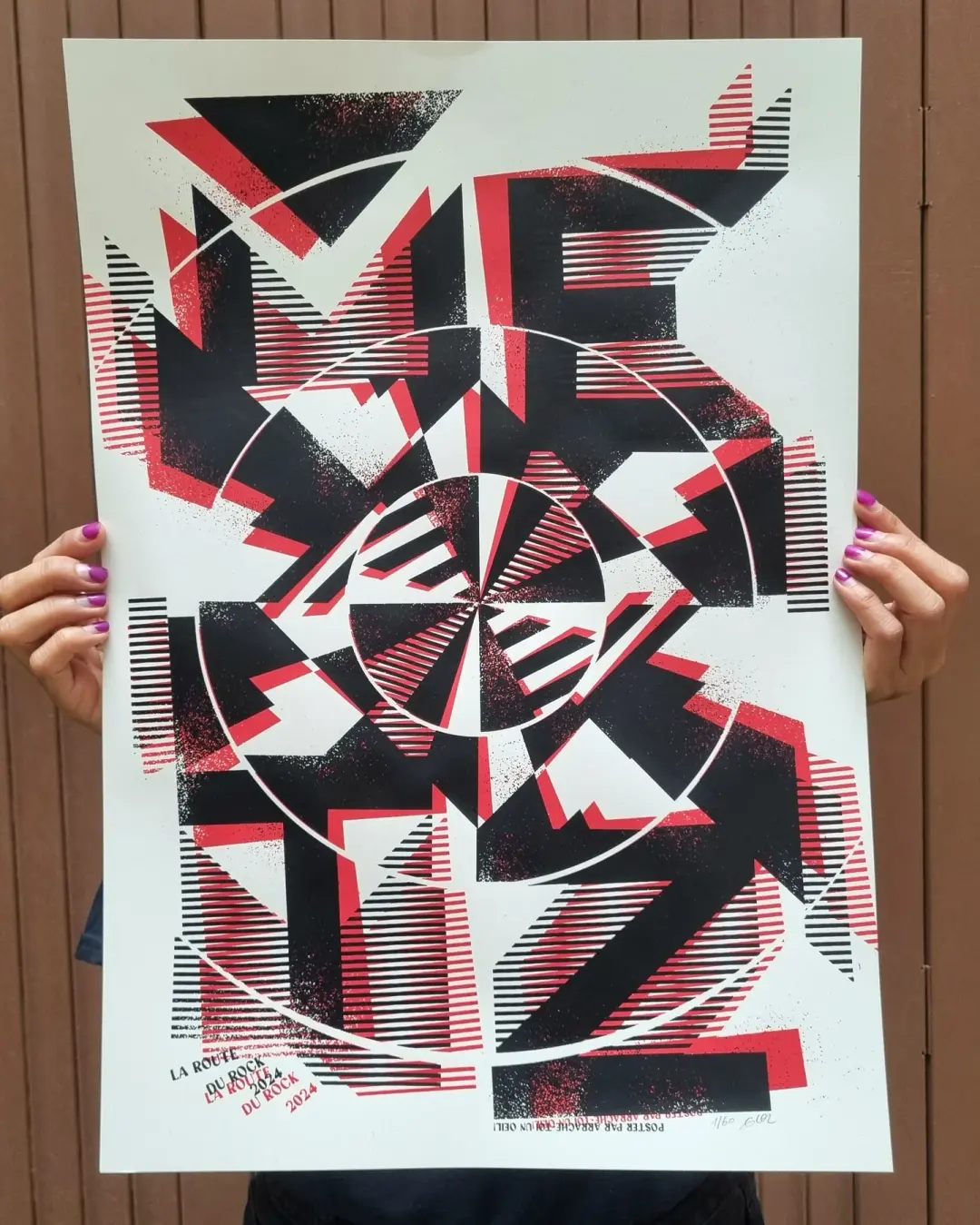 METZ (La Route du Rock 2024 gigposter)
