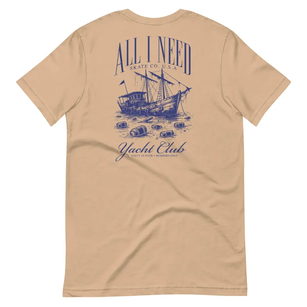Yacht club Unisex t-shirt