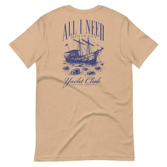 Yacht club Unisex t-shirt