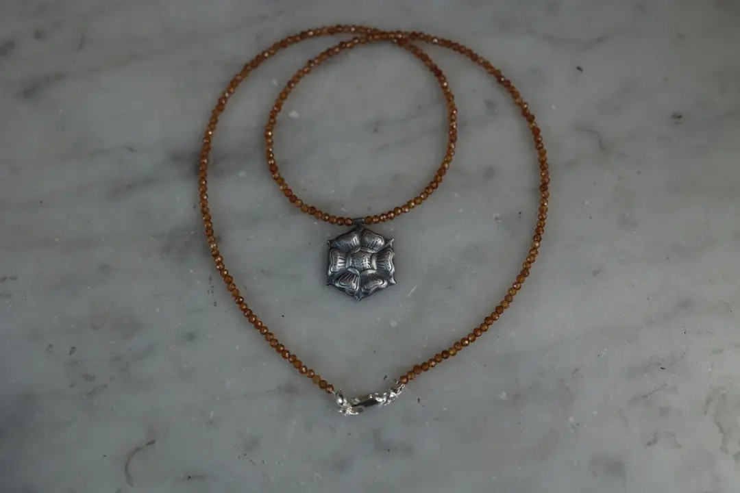 Autumn Rose Necklace