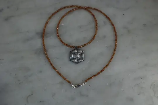 Autumn Rose Necklace