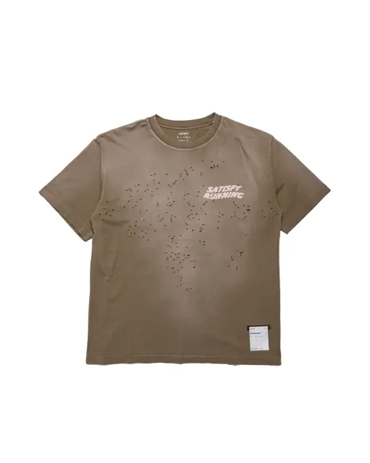 SATISFY MothTech T-Shirt Sun Bleached Rain Drum