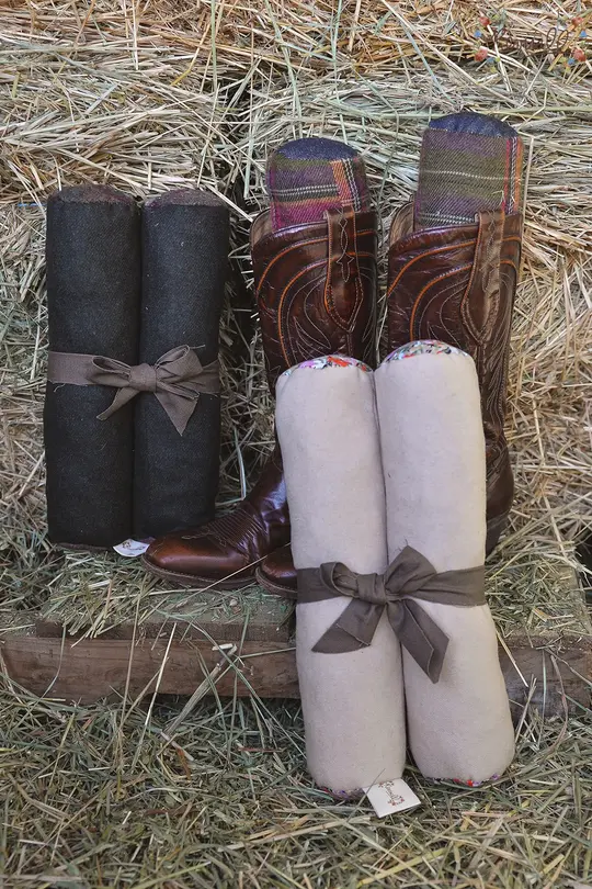 Zero Waste Wool Boot Trees-Solid Color