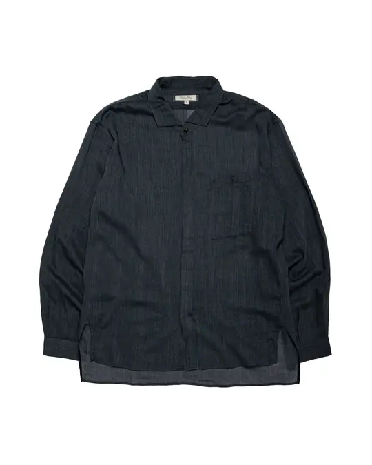 MotivMfg Shura Shirt Wool Tencel Twill/Charcoal