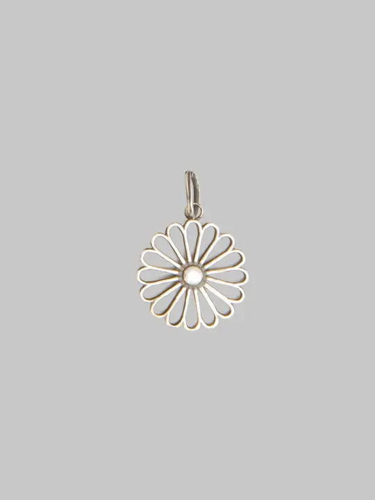 Kobashi Studio Kikumon "Sukashi" Charm Large Silver 925