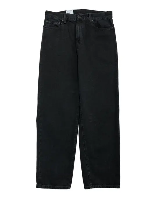 Carhartt W.I.P. Aaron Pant Black Stone Washed