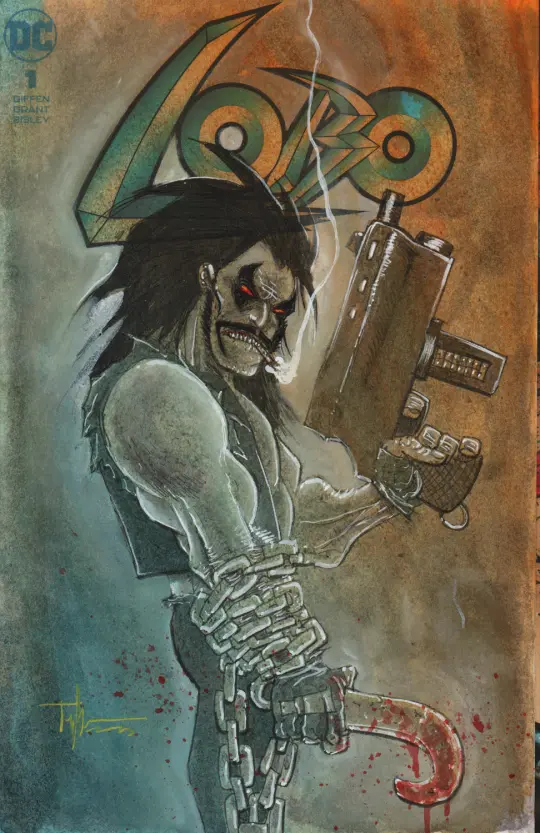 LOBO #1 PAINTED SKETCHCOVER 2