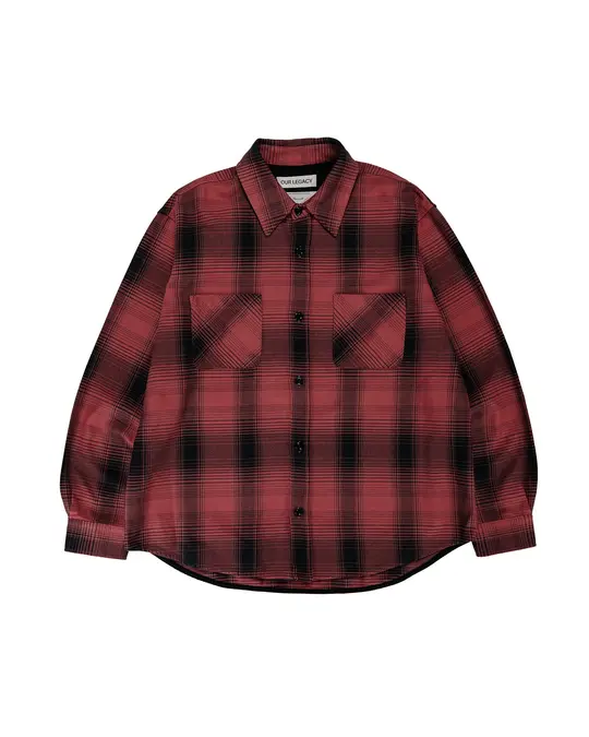 Our Legacy Whoppin Shirt Bison Check Ranch Cotton
