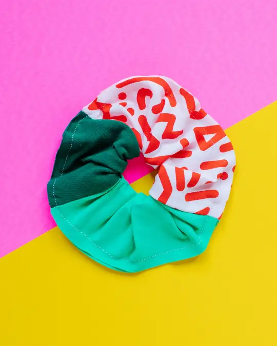 One Scrap Scrunchie