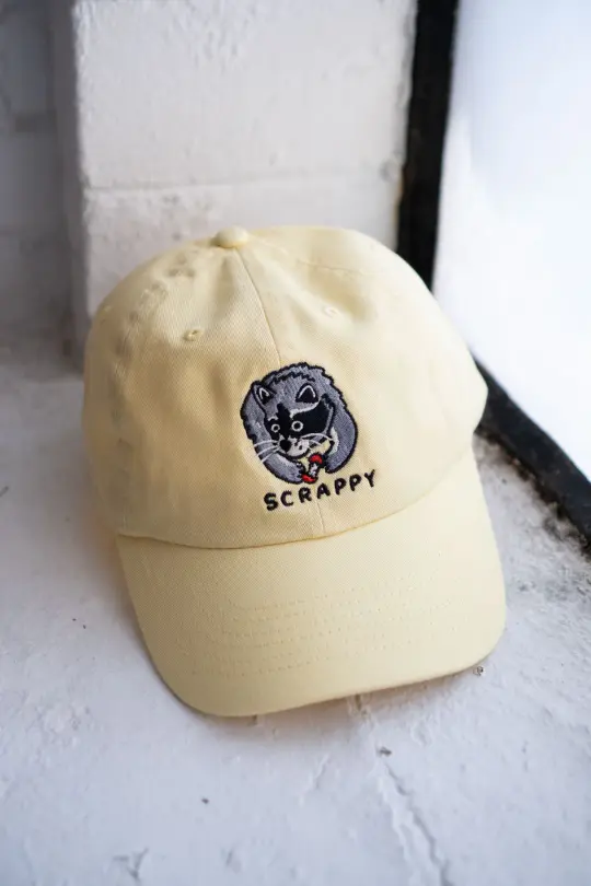 Scrappy Raccoon Dad Hat | Butter