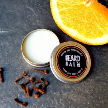 Orange Clove Beard Balm Mini.