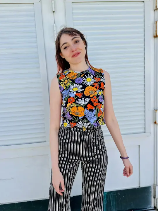 Summer Tank Wildflowers