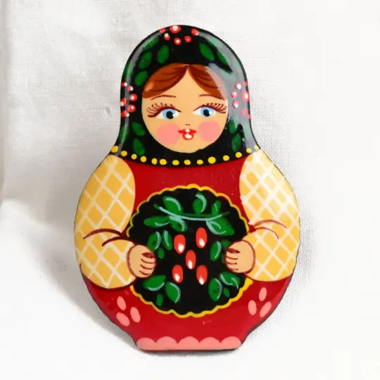 Berries Nesting Doll Pin