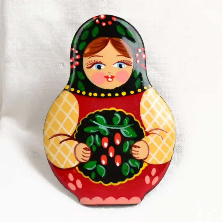 Berries Nesting Doll Pin