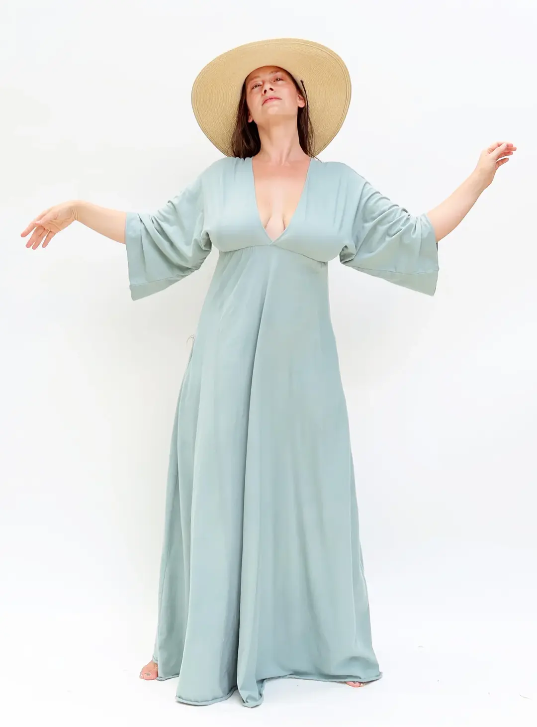 Kimono Empire Wanderer Long Dress
