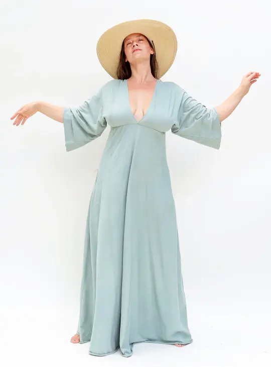 Kimono Empire Wanderer Long Dress