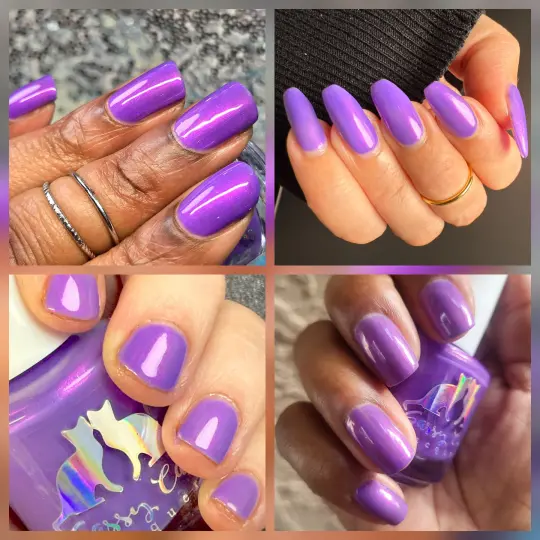Sassy Cats Lacquer: "Dreams of Ube Mochi" *OVERSTOCK*