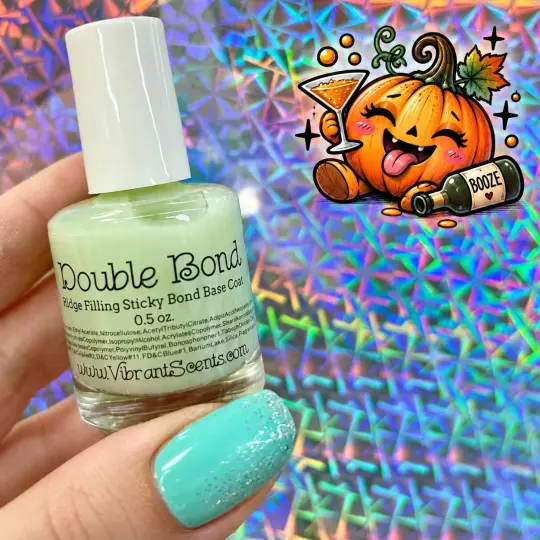 Vibrant Scents: Scented Double Bond Base Coat "Drunken Pumpkin" *PRE-ORDER*
