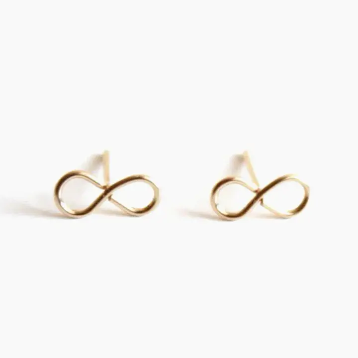 Infinity Stud Earrings