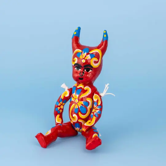 Papier Mache Diablitos Dolls