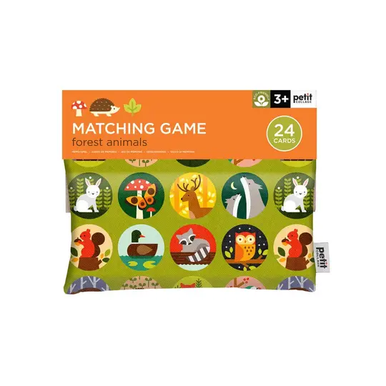 Matching Game Forest Animals