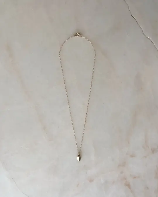 The Spade // 14ky Necklace (RTS)