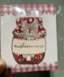 Mushroomcore Jam Pin