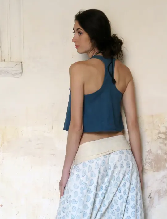 Racerback Built In Bra Tank Wanderer Bralette