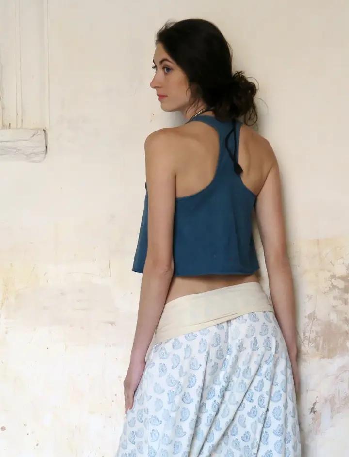 Racerback Built In Bra Tank Wanderer Bralette