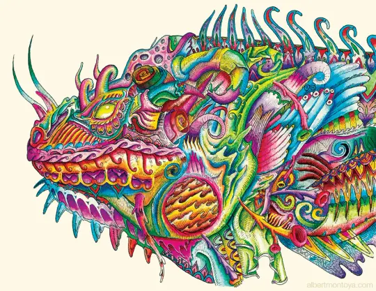 Print "Iguana in Armor"