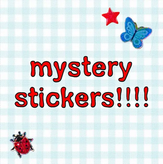mystery stickers